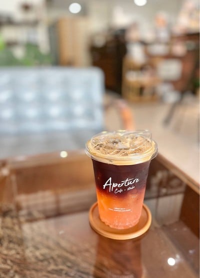 ☕️ Black Pink. (Price 95 Baht.)