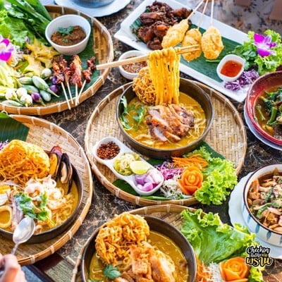 ครัวคุณเมี่ยงอาหารเหนือ..อาหารไทย สามพราน