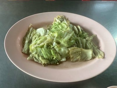 กะหล่ำปลีผัดน้ำปลา