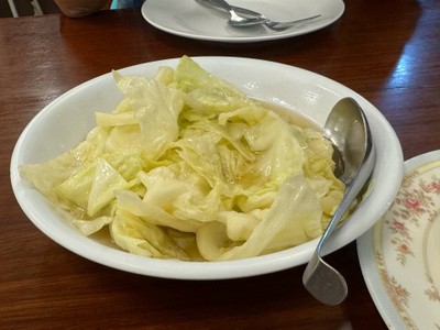 กะหล่ำปลีทอดน้ำปลา