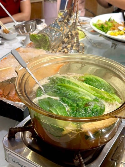 กุ้งล็อบสเตอร์ ซาซิมิ