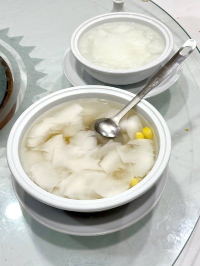 แปะก๊วยมะพร้าวอ่อนเย็น