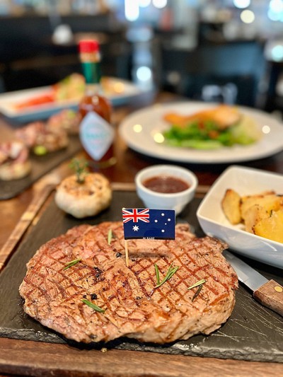 🥩 300gm Australian Black Angus Ribeye, Grain Fed 120 Days. (Price 899++ Baht.)