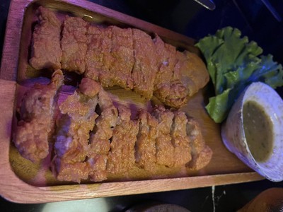 หมูสามชั้นทอด