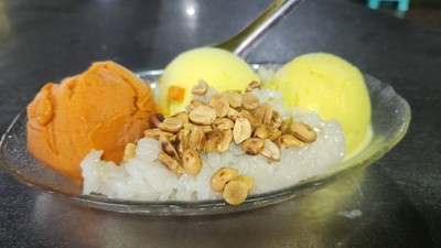 ไอติมผลไม้สด