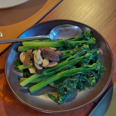 คะน้าฮ่องกงน้ำมันหอย