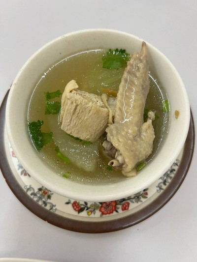 ตุ๋นฟักปีกไก่