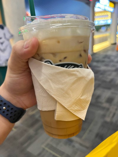 ลาเต้เย็น