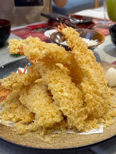 Super Ebi tempura