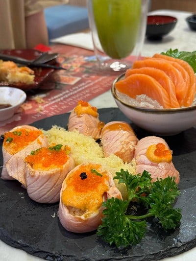 Salmon Tope Series set