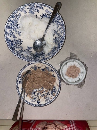 วิธีทำ ข้าวปั้นทูน่า 🍙🐟 Tuna Onigiri
