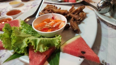 ปีกไก่ทอดเกลือ