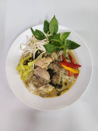เมนูของร้าน ขนมจีนเจ๊มิ้ง เจริญกรุง 107