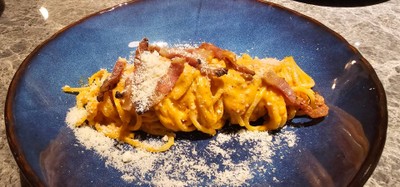 Spaghetti Carbonara & N’Duja