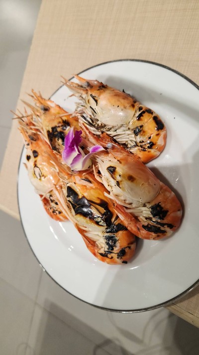 กุ้งเผา