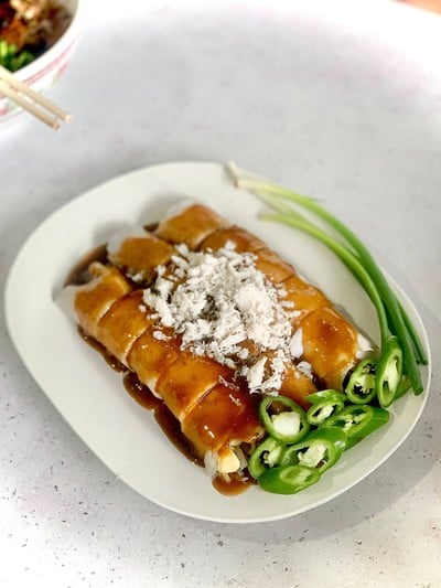 ปอเปี๊ยะสดปูทะเล