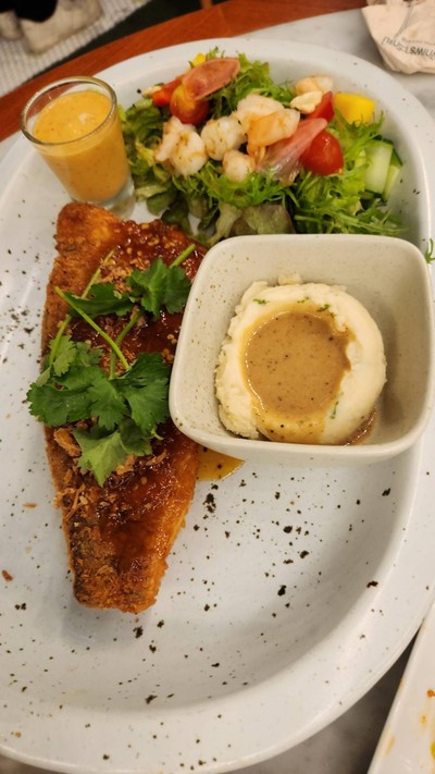 สเต๊กปลากะพง