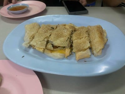 ข้าวเกรียบปากหม้อ(ใสไข่)