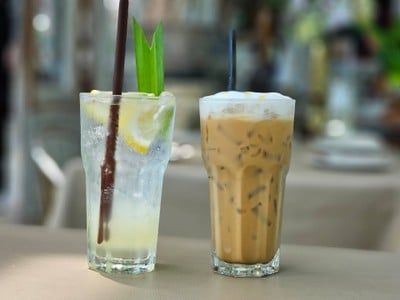 Lemon Soda / B-Honey Coffee