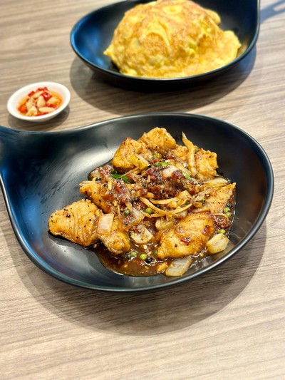 ปลากะพงผัดฉ่า