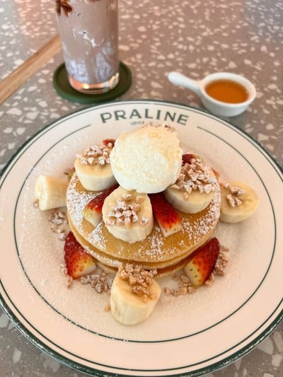 Pancake Strawberry Banana