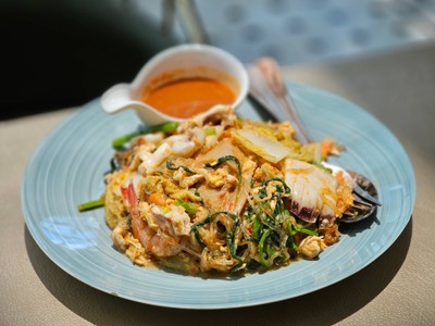 สุกี้ทะเลผัดแห้ง