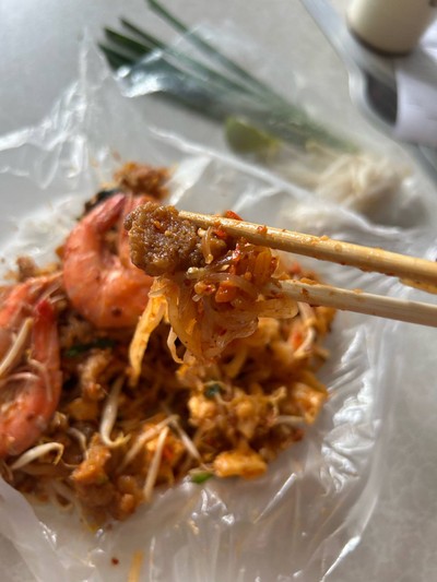 เส้นเล็ก กุ้งสด