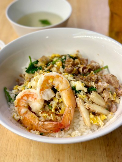 ข้าวแห้งปู