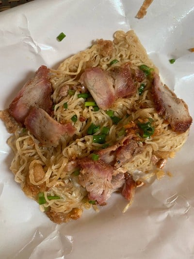 บะหมี่แห้งธรรมดา