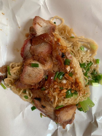 บะหมี่แห้งธรรมดา