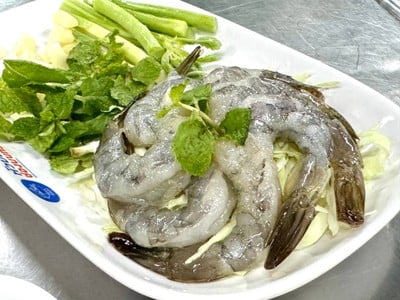 กุ้งแช่น้ำปลา