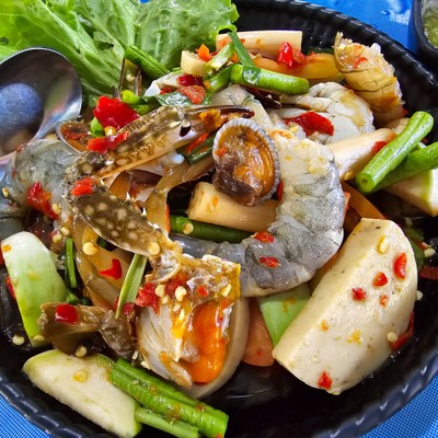 เหลารวมมิตร(สด)น้ำปลาร้า
