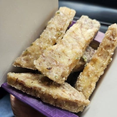 เมนูของร้าน เจ๊นี เผือกหิมะ ศาลเจ้าพ่อเสือ(เสาชิงช้า)