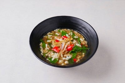 แกงผักหวานปลาย่างไข่มดแดง