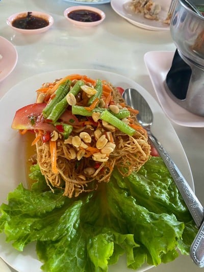 ส้มตำทอดกรอบ