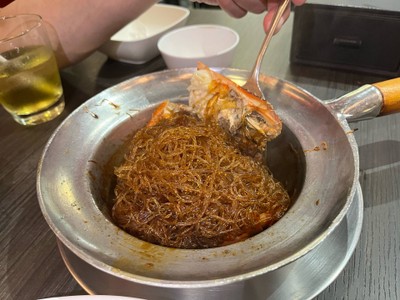 กุ้งอบวุ้นเส้น