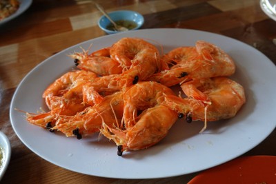 กุ้งอบเกลือ