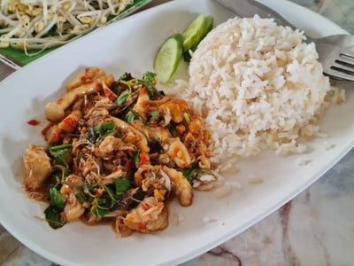 เมนูของร้าน ผัดไทยท่ายาง 2