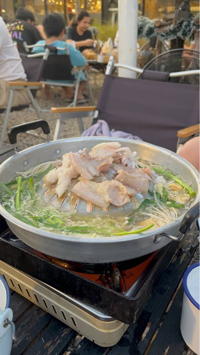 หมูกระทะชุดใหญ่