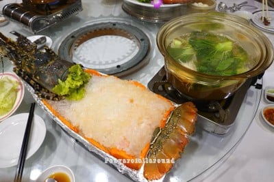 กุ้งล็อบสเตอร์ ซาซิมิ