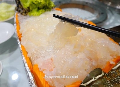 กุ้งล็อบสเตอร์ ซาซิมิ