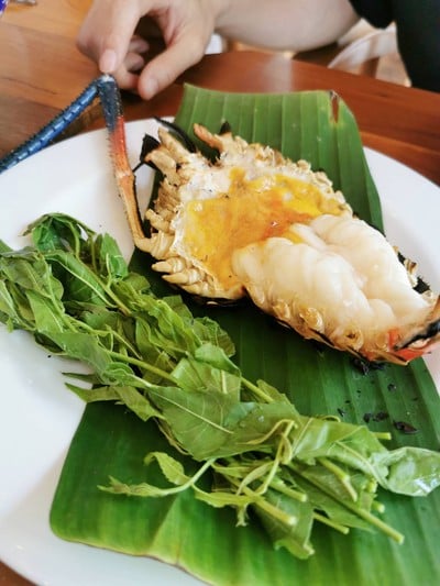 กุ้งแม่น้ำเผา