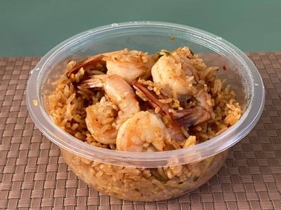 ข้าวผัดต้มยำกุ้ง
