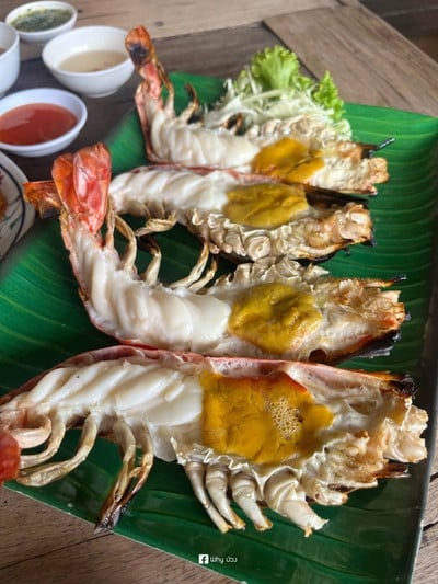 กุ้งใหญ่เผา