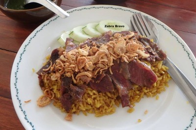 ข้าวหมกเนื้อ