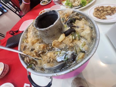 หัวปลาต้มเผือก