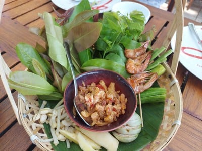 น้ำพริกกุ้งเสียบ