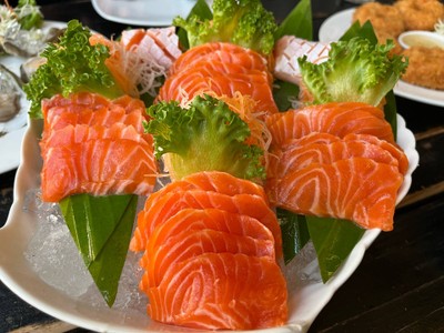 ซาชิมิ แซลมอน