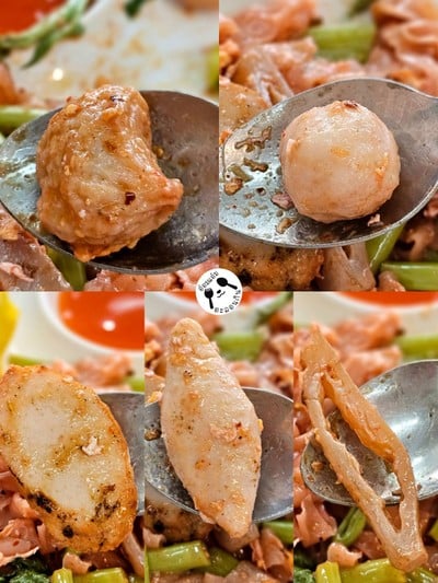 โฟยำผัดแห้ง