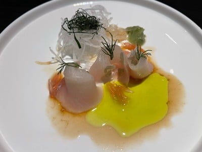 Dried age raw fish
